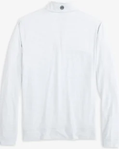 Online Southern Tide Alabama Crimson Tide Cruiser Micro-Stripe Heather Quarter Zip