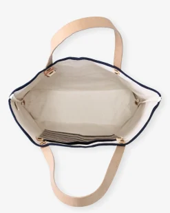 Hot Southern Tide All Day Denim Tote Navy