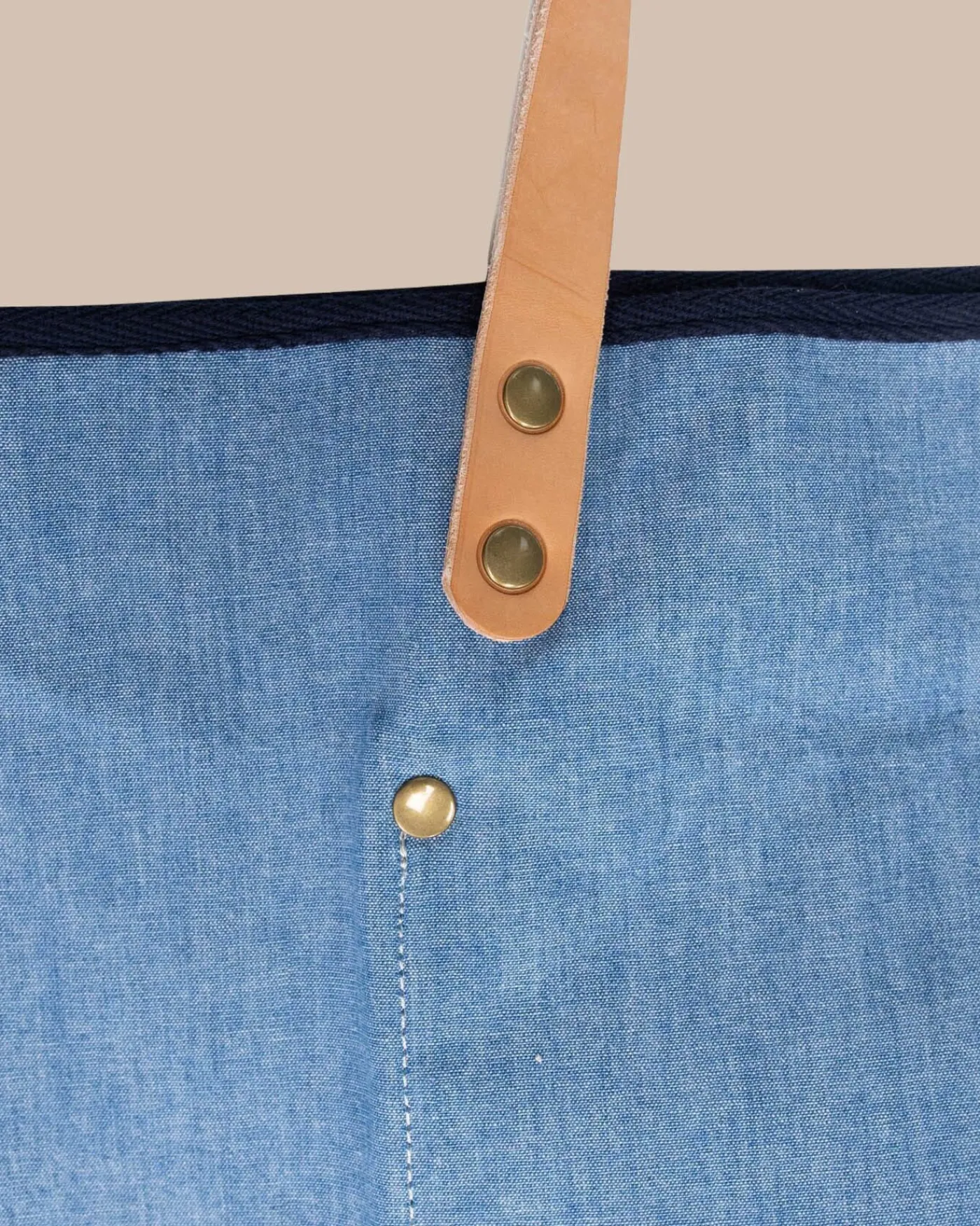 Hot Southern Tide All Day Denim Tote Navy