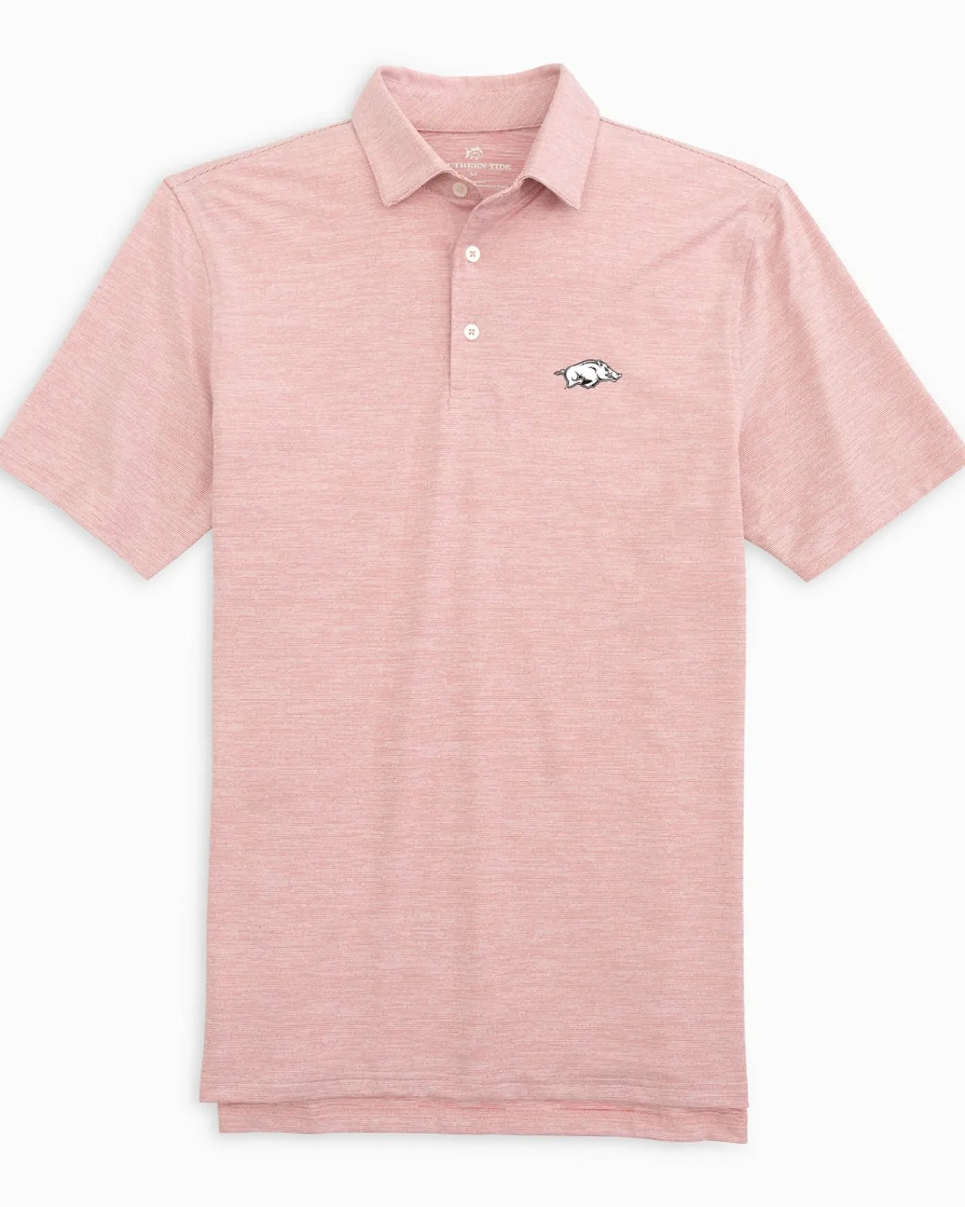 Shop Southern Tide Arkansas Razorbacks Driver Spacedye Polo Shirt