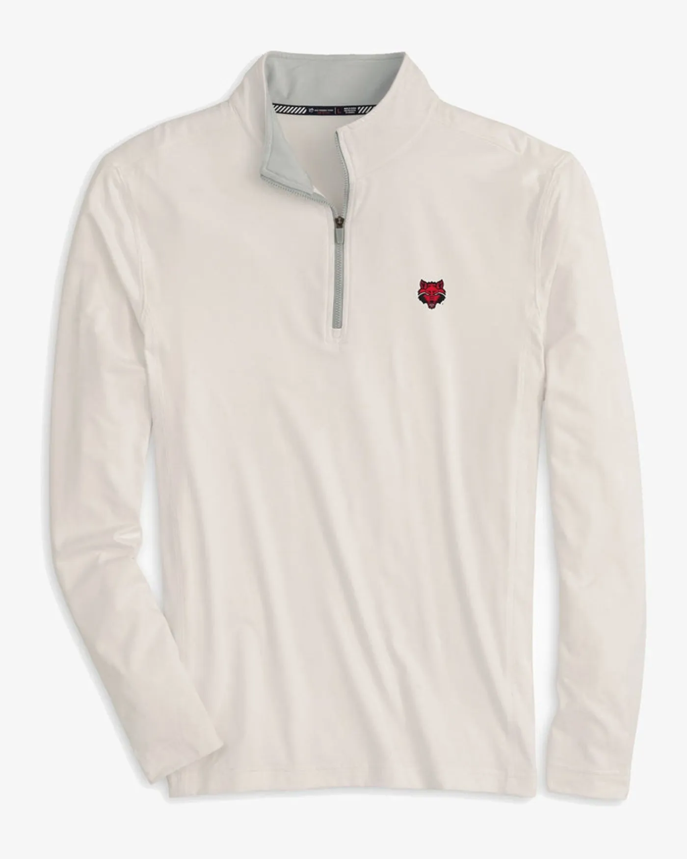 Flash Sale Southern Tide Arkansas State Red Wolves Quarter Zip Pullover Classic White