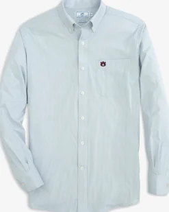Sale Southern Tide Auburn Tigers Gingham Button Down Shirt