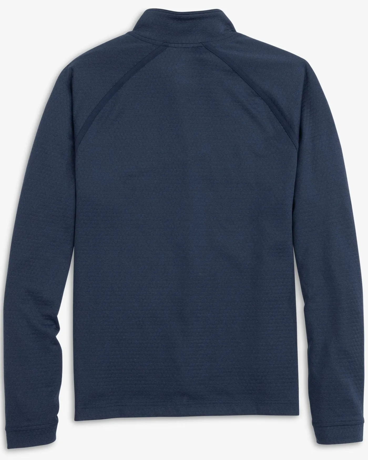 Fashion Southern Tide Auburn Tigers Scuttle Heather Quarter Zip Heather True Navy