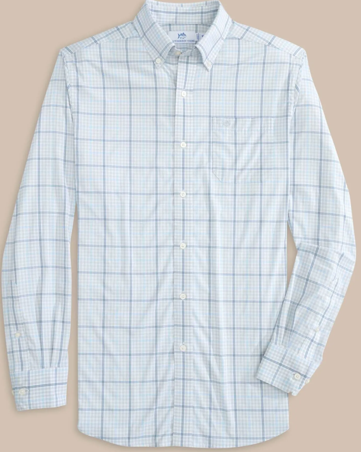 Online Southern Tide Brrr° Intercoastal Rainer Check Long Sleeve Sport Shirt