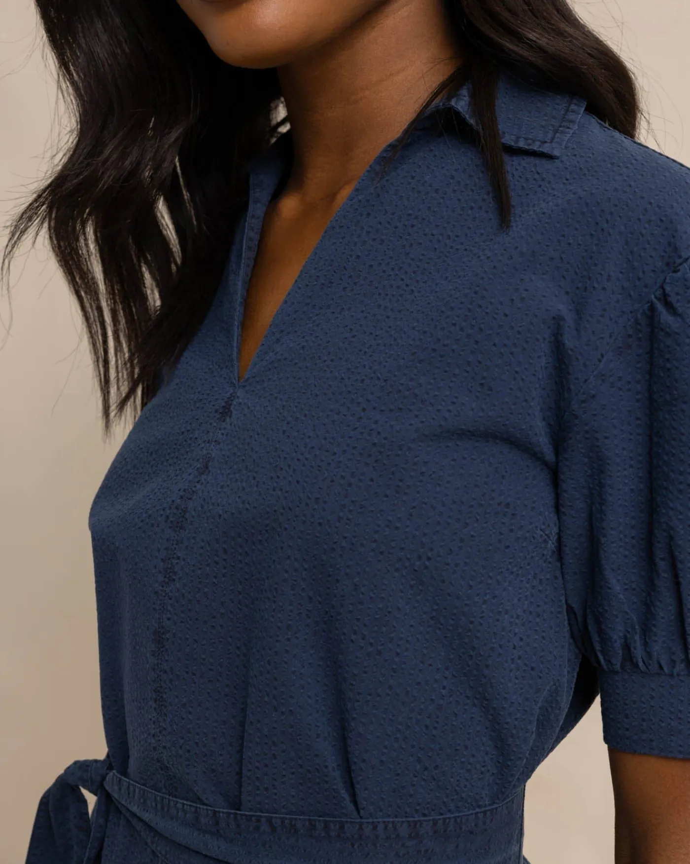 Discount Southern Tide Calan Washed Seersucker Dress