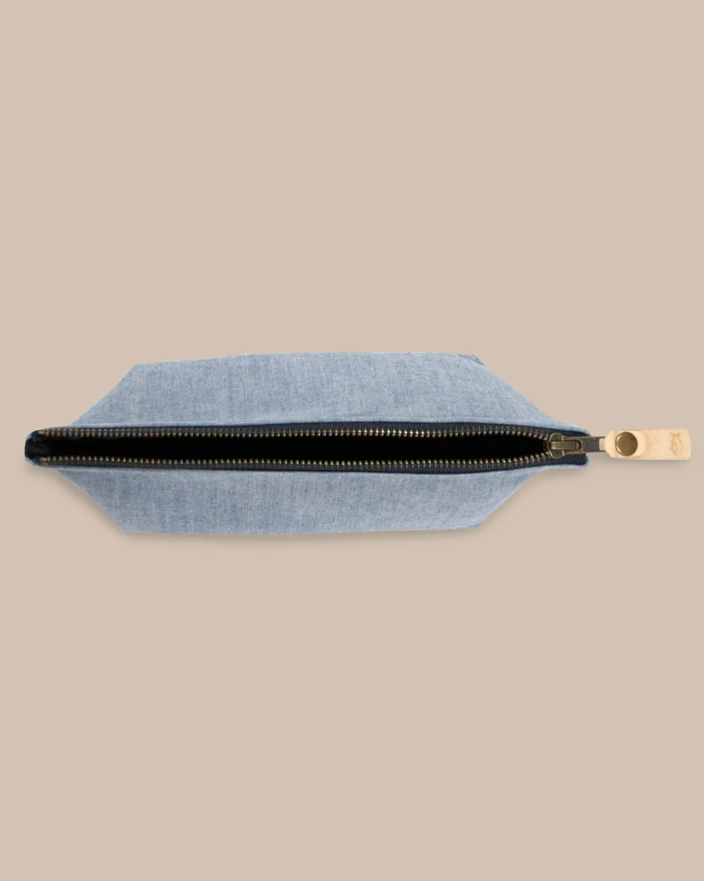 Best Southern Tide Denim Travel Pouch Navy