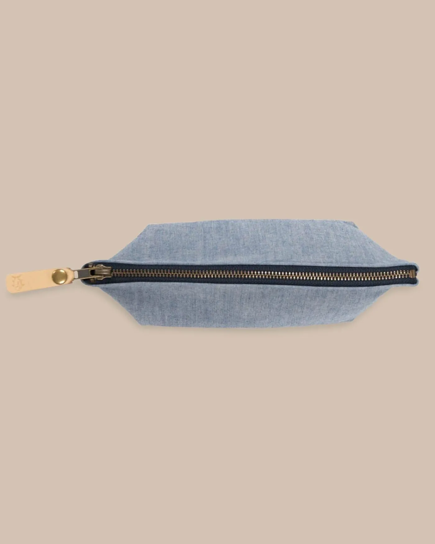 Best Southern Tide Denim Travel Pouch Navy