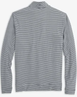 Flash Sale Southern Tide Georgia Bulldogs Cruiser Micro-Stripe Heather Quarter Zip