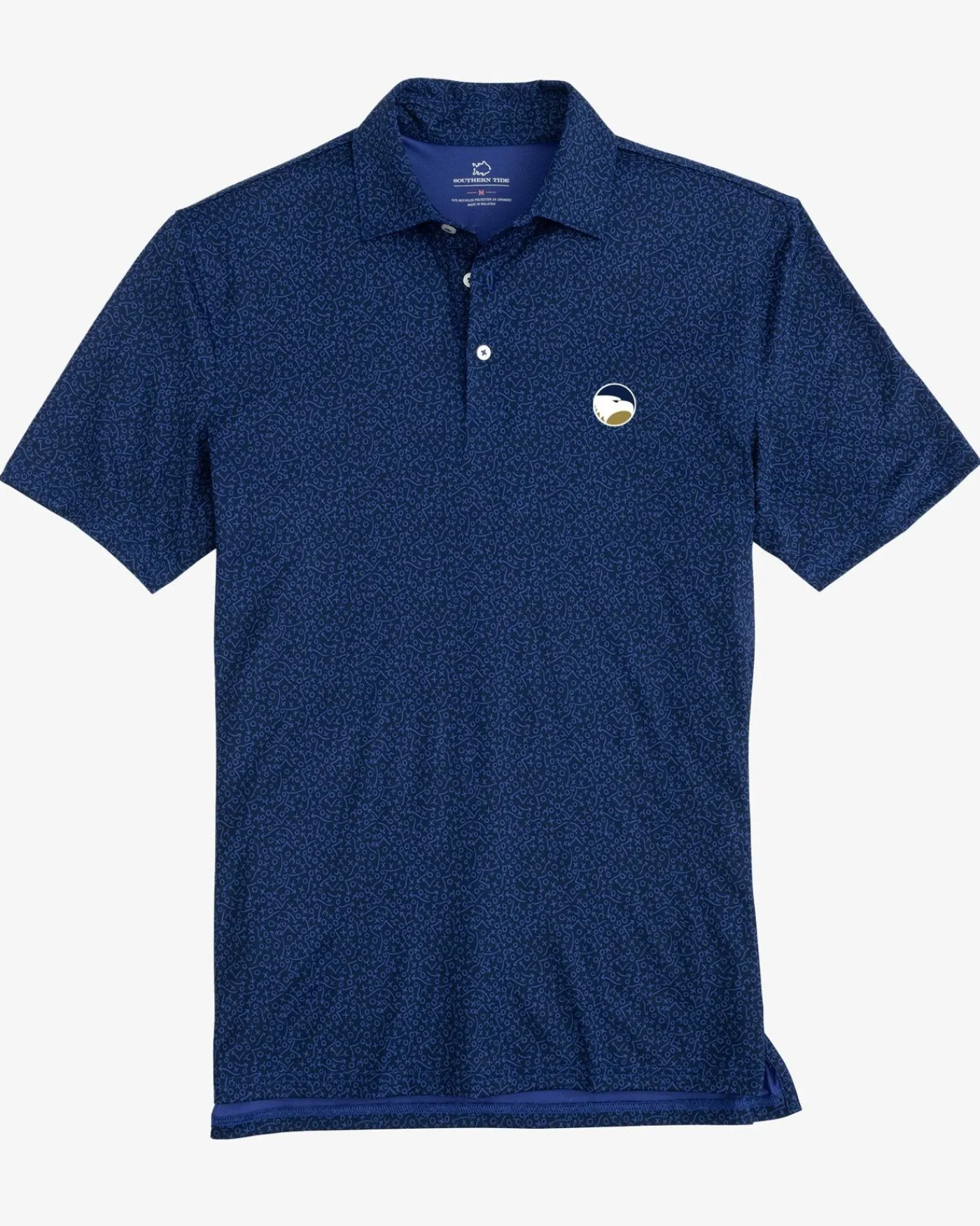 Clearance Southern Tide Georgia Southern Eagles Driver Gameplay Polo Navy