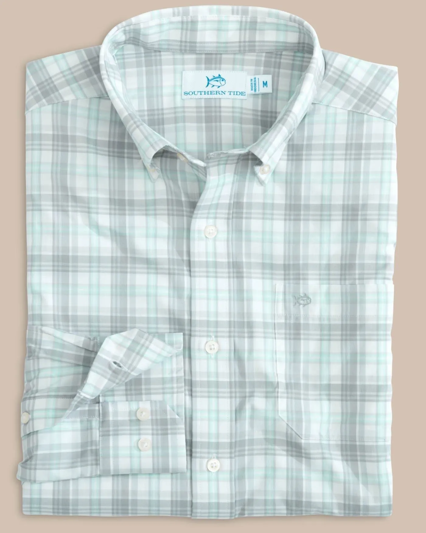 Outlet Southern Tide Intercoastal West End Plaid Long Sleeve Sport Shirt