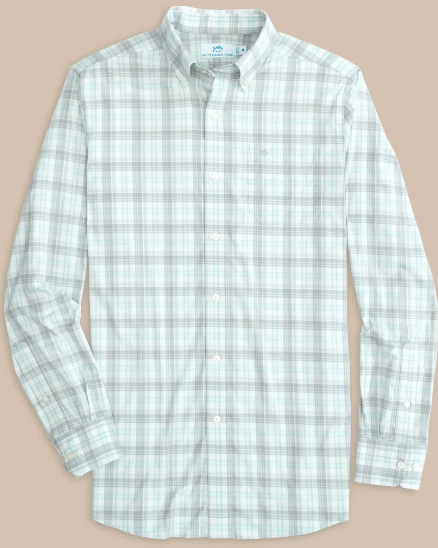 Outlet Southern Tide Intercoastal West End Plaid Long Sleeve Sport Shirt