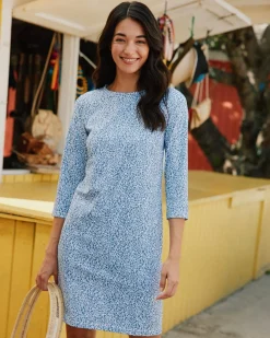 Online Southern Tide Leira That Floral Feeling Print Performance Dress