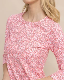 Online Southern Tide Leira That Floral Feeling Print Performance Dress