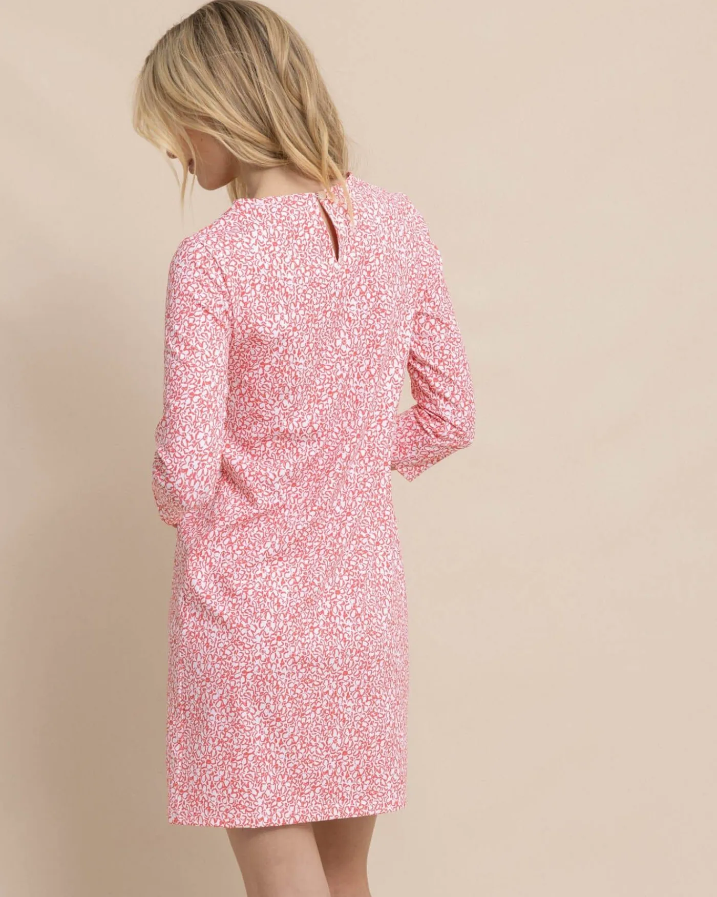 Online Southern Tide Leira That Floral Feeling Print Performance Dress