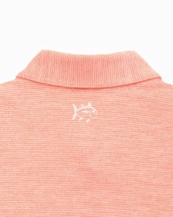 Shop Southern Tide Miami Hurricanes Driver Spacedye Polo Shirt