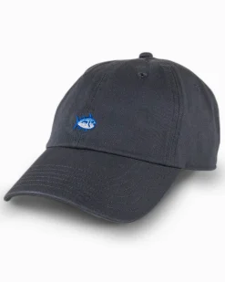 New Southern Tide Mini Skipjack Leather Strap Hat