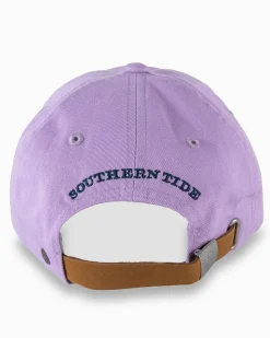 New Southern Tide Mini Skipjack Leather Strap Hat
