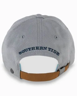 New Southern Tide Mini Skipjack Leather Strap Hat