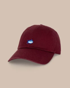 New Southern Tide Mini Skipjack Leather Strap Hat