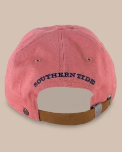 New Southern Tide Mini Skipjack Leather Strap Hat