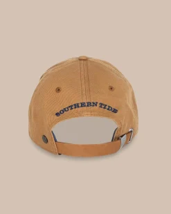 New Southern Tide Mini Skipjack Leather Strap Hat