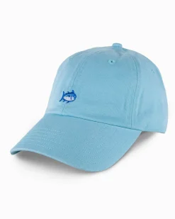New Southern Tide Mini Skipjack Leather Strap Hat