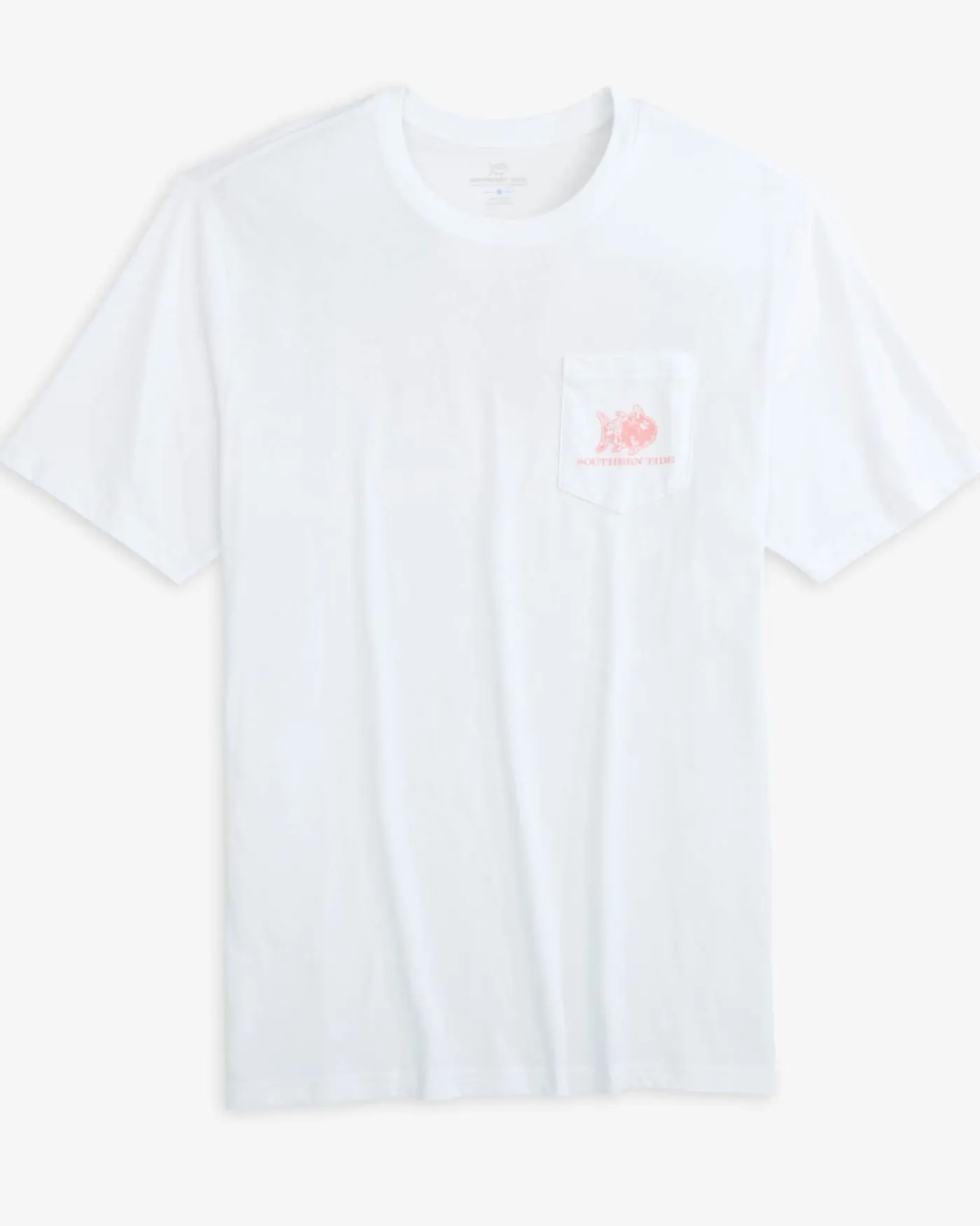 Flash Sale Southern Tide Plumeria Short Sleeve T-Shirt Classic White