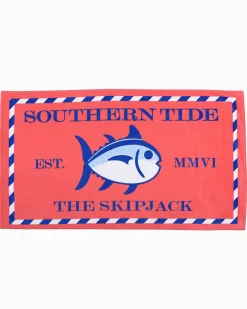Outlet Southern Tide Skipjack Beach Towel