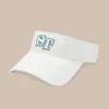 New Southern Tide St Print Performance Visor White